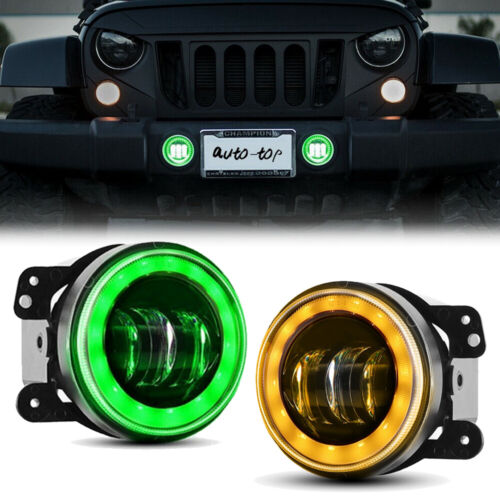 Fog light RGB Jeep wrangler