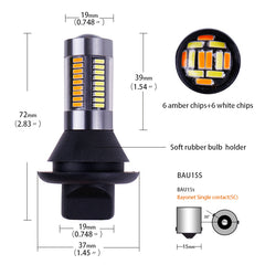 Turn  Dual AMBER SIGNAL Light+DRL Daytime RESISTOR