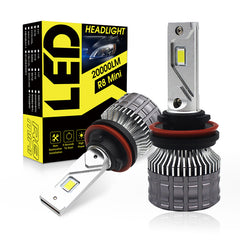 HEADLIGHT LED R8 MINI 20000LM