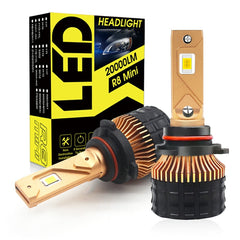 HEADLIGHT LED R8 MINI 20000LM