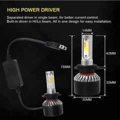 HEADLIGHT 3COLOR S2 WHITE-YELLOW-BLUE