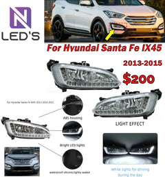 Hyundai Santa Fe
IX45, 2013, 2014, 2015 Foglight DRL