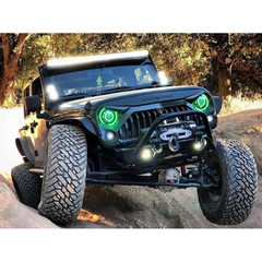 Faros delanteros LED NVE Off Road DEMON (par) para JK 2007-2018