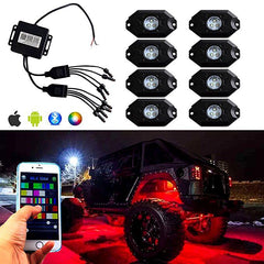 RGB LED Rock Light Remote Control