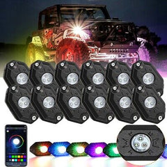 RGB LED Rock Light Remote Control