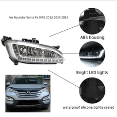 Hyundai Santa Fe
IX45, 2013, 2014, 2015 Foglight DRL