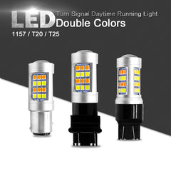 Switchback LED 2835 SMD Dual Color White Amber