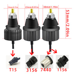 360 LED Backup Light 45W 1200LM