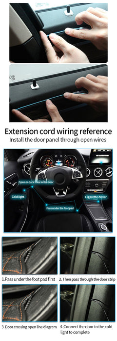 LED Cold Light Car Interior Atmosphere Light