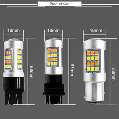 Switchback LED 2835 SMD Dual Color White Amber