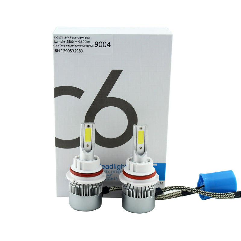 HEADLIGHTS LED C6 7600LM