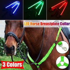 CABALLO ARNES Y COLA LED MULTICOLOR