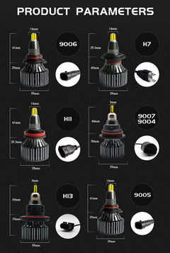 HEADLIGHT LED R1T 360 16000LM