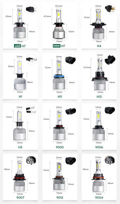 HEADLIGHT LED S2 8000LM