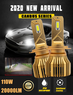 HEADLIGHTS LED R8 20000LM