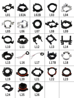 Adapters Base L For Bulb H1-H7